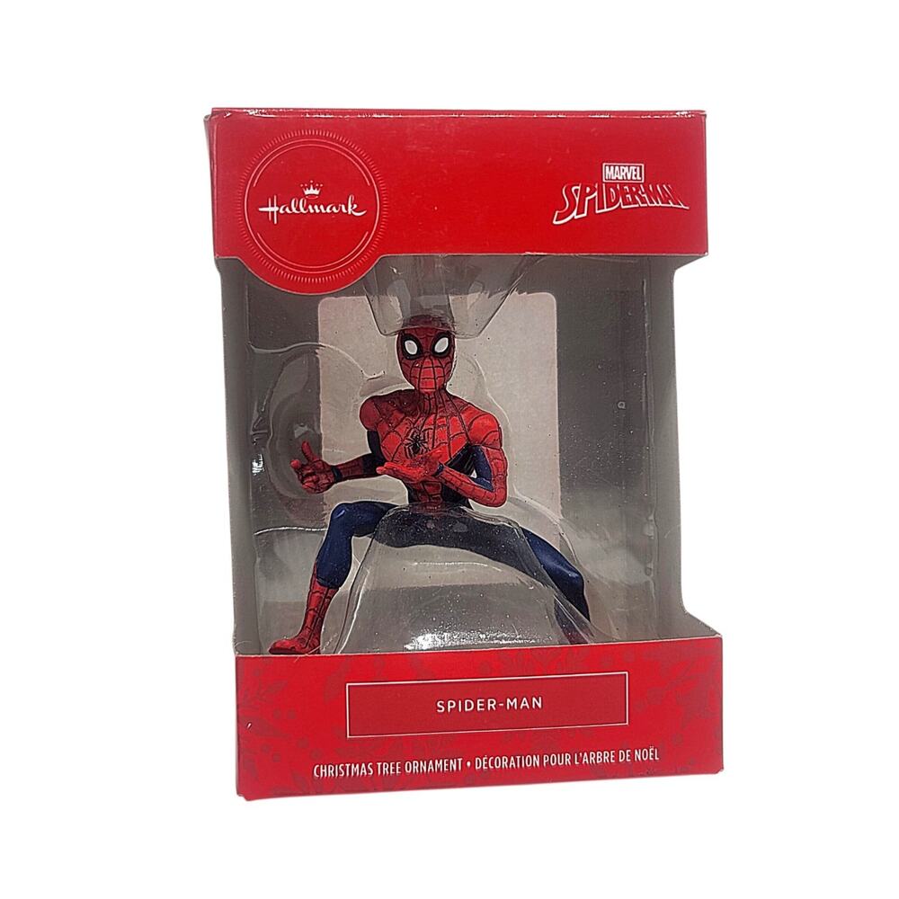 Hallmark Marvel Spider-Man Christmas Ornament Red Box